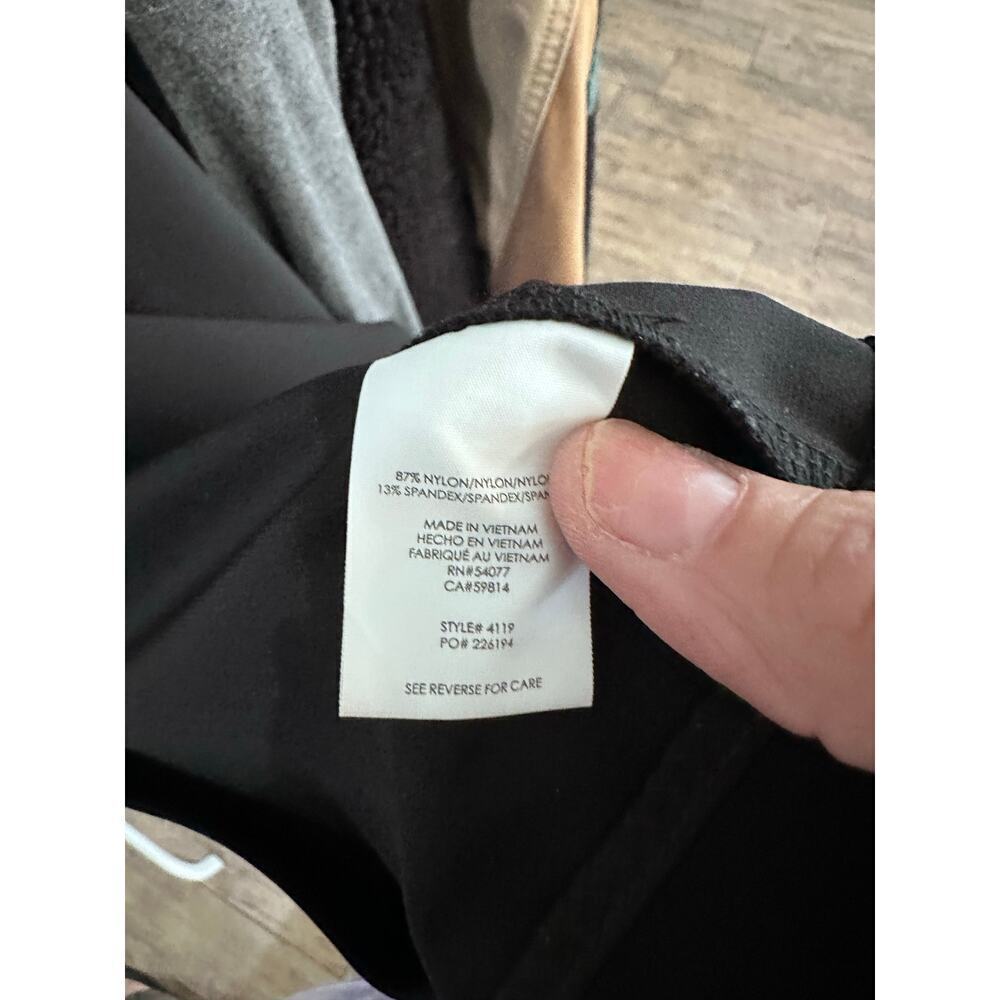 Cabi #4119 Black Career One Button Ponte Knit Dinner Blazer Jacket Size 10 - Picture 6 of 6